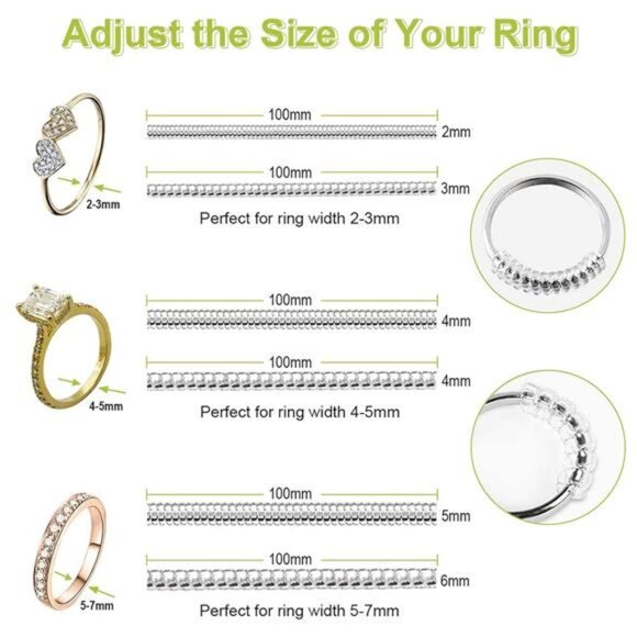 Ring Sizer Measuring Tool, IKOCO Ring Sizing kit with Rubber Hammer, Jewelry - Picture 5 of 7